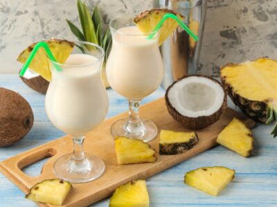 Glaces artisanales Pina-colada