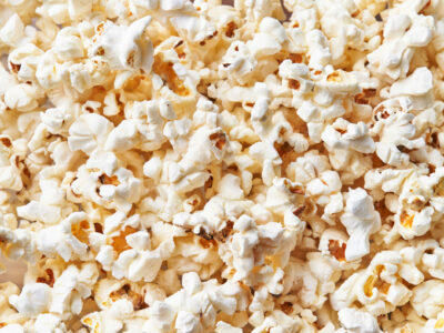Glace vanille popcorn